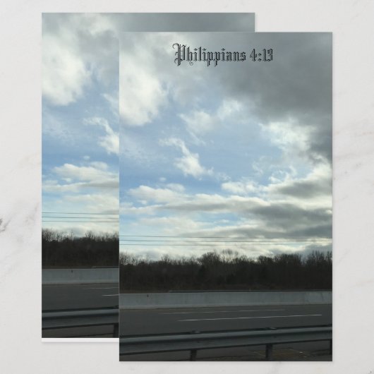 Affirmation  briefpapier (Voorkant / Achterkant)