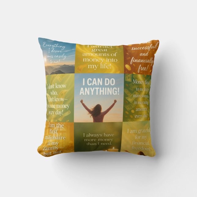 Affirmation pillow kussen (Voorkant)