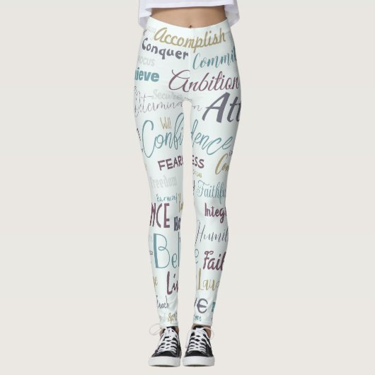 Affirmations leggings (Voorkant)