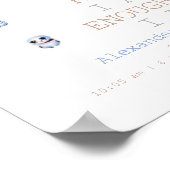 Affirmations Woodland Animals Boy Nursery Decor Poster (Hoek)