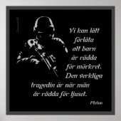 Affisch — Ljusskygg Poster (Voorkant)