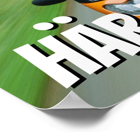 Affisch - Se upp världen Poster (Hoek)