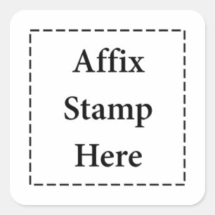 Affix Stamp here Stickers