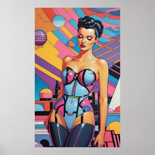 Affluenza - Ken Gage Art Poster (Voorkant)