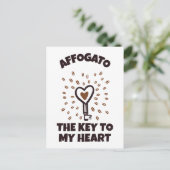 Affogato Briefkaart (Staand voorkant)
