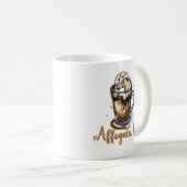Affogato, bro?, Cafeïneverslaafde Affogato Koffiemok (Voorkant rechts)