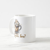 Affogato, bro?, Cafeïneverslaafde Affogato Koffiemok (Voorkant links)