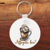 Affogato, bro?, Cafeïneverslaafde Affogato Sleutelhanger (Achterkant)