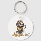 Affogato, bro?, Cafeïneverslaafde Affogato Sleutelhanger (Achterkant)