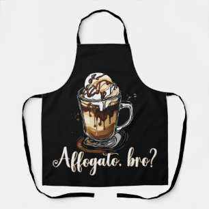 Affogato, bro?, Italiaanse koffie zoet koken Schort