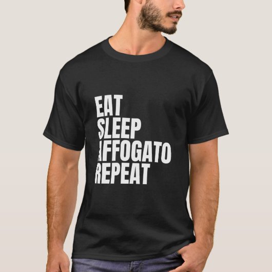 Affogato koffie t-shirt (Voorkant)