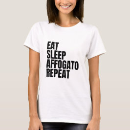 Affogato koffie t-shirt