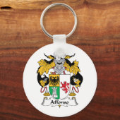Affonso Family Crest Sleutelhanger (Voorkant)