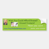 Afford Braces Bumpersticker (Voorkant)