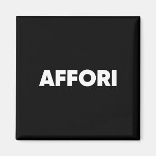 Affori District, F205, Zip Milaan Milaan Italië Magneet