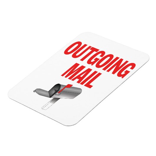 Afgaande e-mailbestelmagneet magneet (Linkerzijde)