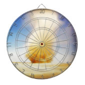 Afganistan Dust Devil Dart Board Dartbord (Voorkant)