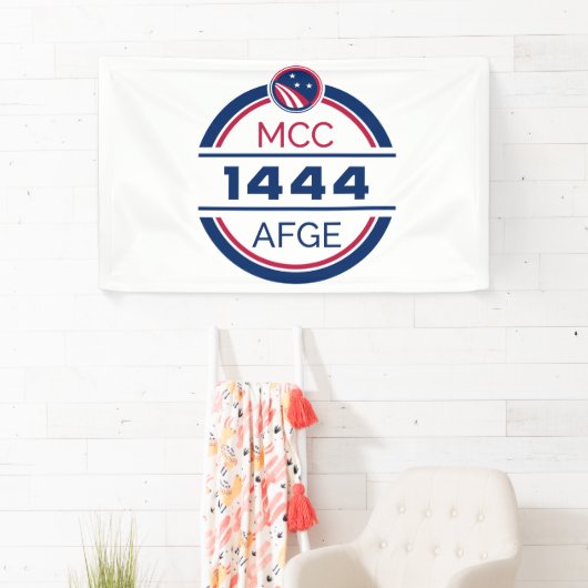AFGE 1444-banner Spandoek (Insitu)