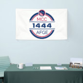 AFGE 1444-banner Spandoek (Beurs)
