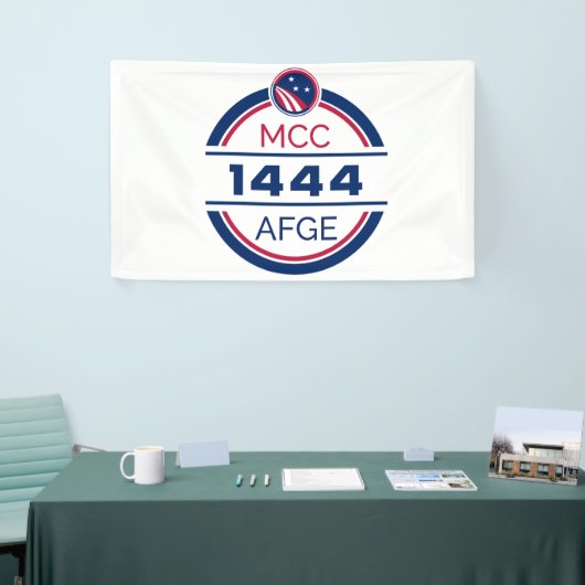 AFGE 1444-banner Spandoek (Beurs)