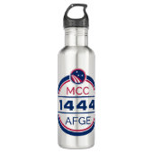 AFGE Local 1444 Waterfles Staal (Voorkant)