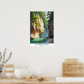 Afgebeeld Rocks, Michigan, prachtig landschap Poster (Keuken)