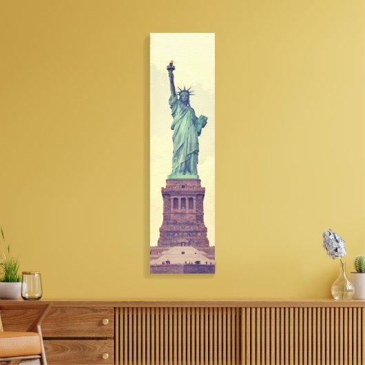 afgebeend beeld van het vrije verticale canvas (Insitu (Woonkamer))