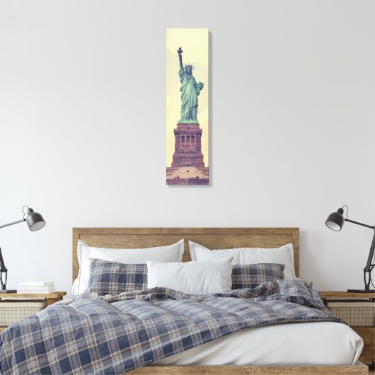 afgebeend beeld van het vrije verticale canvas (Insitu (Slaapkamer))