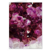 Afgeblazen BE Amethyst Druzy Macro Fotografie (Voorkant)