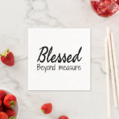 Afgeblazen maatregel servet (Insitu)