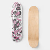 Afgebrande jeugd skateboard (Voorkant)