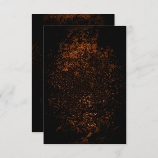 Afgebrande perkamenttextuur Blank inviteren Kaart (Voorkant / Achterkant)