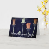 Afgebroken Afrikaanse lentedagen Fotografie Aangep Kaart (Gele Bloem)