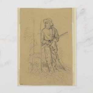 Afgebroken Cavalerie Briefkaart