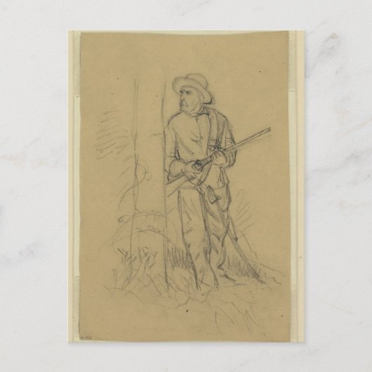 Afgebroken Cavalerie Briefkaart (Voorkant)