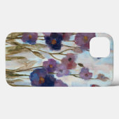 Afgebroken flora in Paars Case-Mate iPhone Case (Achterkant (horizontaal))