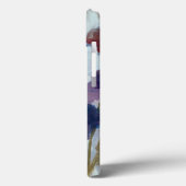 Afgebroken flora in Paars Case-Mate iPhone Case (Achterkant / Links)