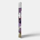 Afgebroken flora in Paars Case-Mate iPhone Case (Achterkant / Rechts)