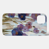 Afgebroken flora in Paars Case-Mate iPhone Case (Achterkant (horizontaal))