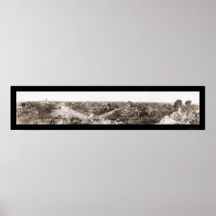 Afgebroken steenkolenmijnen Foto 1919 Poster