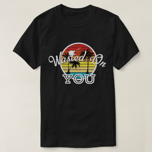 Afgedankt op je eigen land muziek t-shirt (Design voorkant)