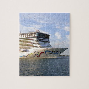 Afgedankte cruiseschepen legpuzzel