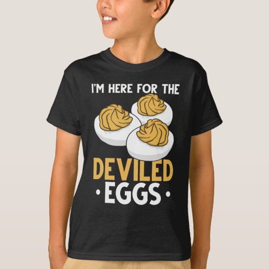 Afgedankte eiervoerslang funny Egg Humor T-shirt (Voorkant)