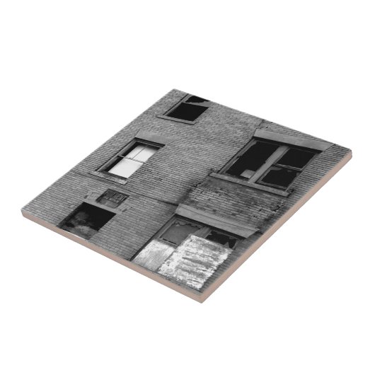 Afgedankte ruimte voor huur tegeltje (Zijkant)