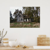 Afgedankte South Dakota boerderij stead. Poster (Keuken)