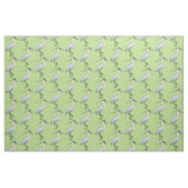 Afgedekte heronvogel cartoon stof (Fat Quarter)