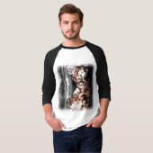 Afgedroogd T-shirt (Voorkant volledig)