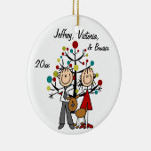 Afgedrukt in combinatie met persoonlijke versierin keramisch ornament (Rechts)