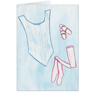 Afgedrukt op dans art-kaart