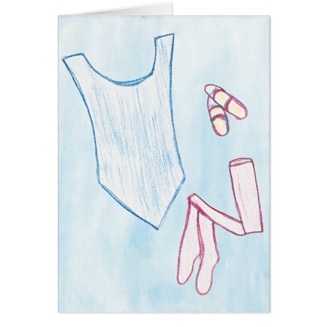 Afgedrukt op dans art-kaart (Voorkant)